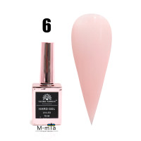 Уникальный гель Global Fashion 15 мл, Hard gel № 6